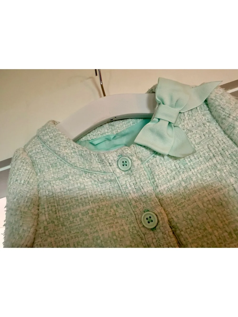 Janie and Jack Boucle Jacket and Shorts Sz 2T EUC